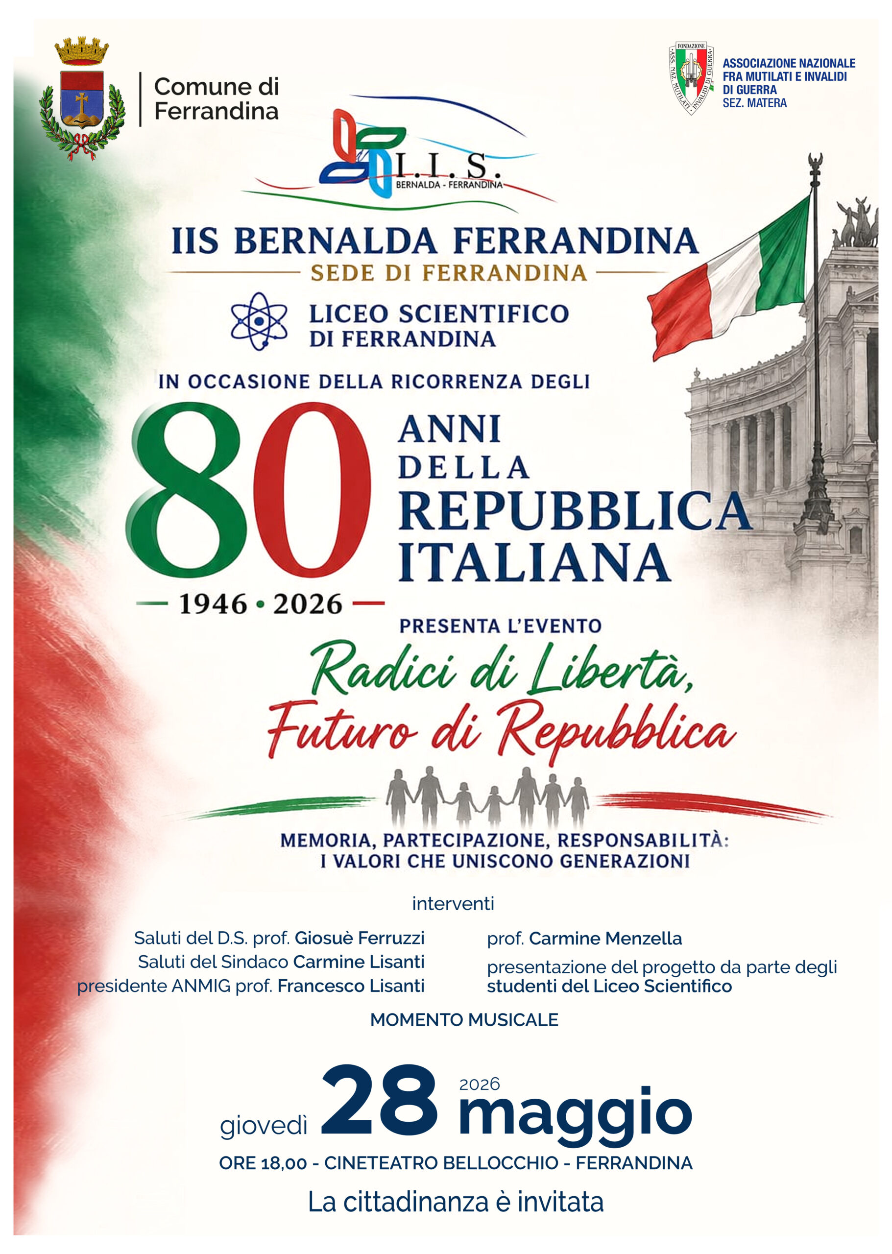 Convegno liceo festa 2 giugno